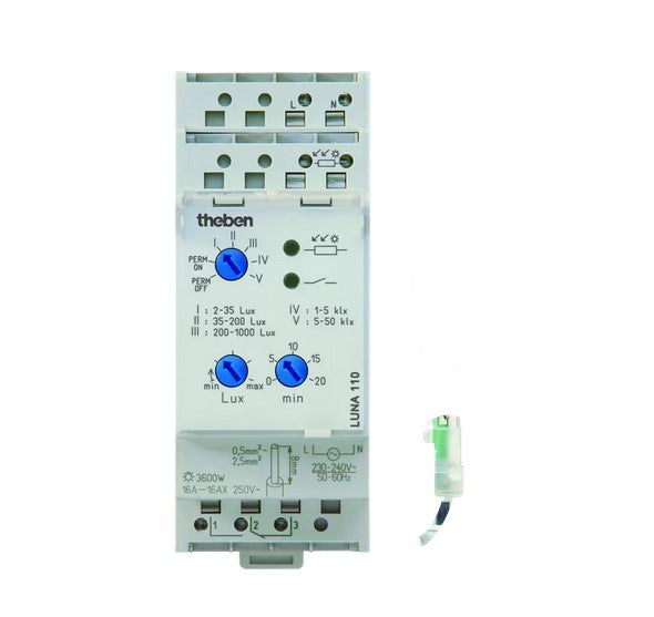 THEBEN 1104100 Soumrakový spínač LUNA 110 AL 24V THEBEN 1104100 Soumrakový spínač LUNA 110 AL 24V